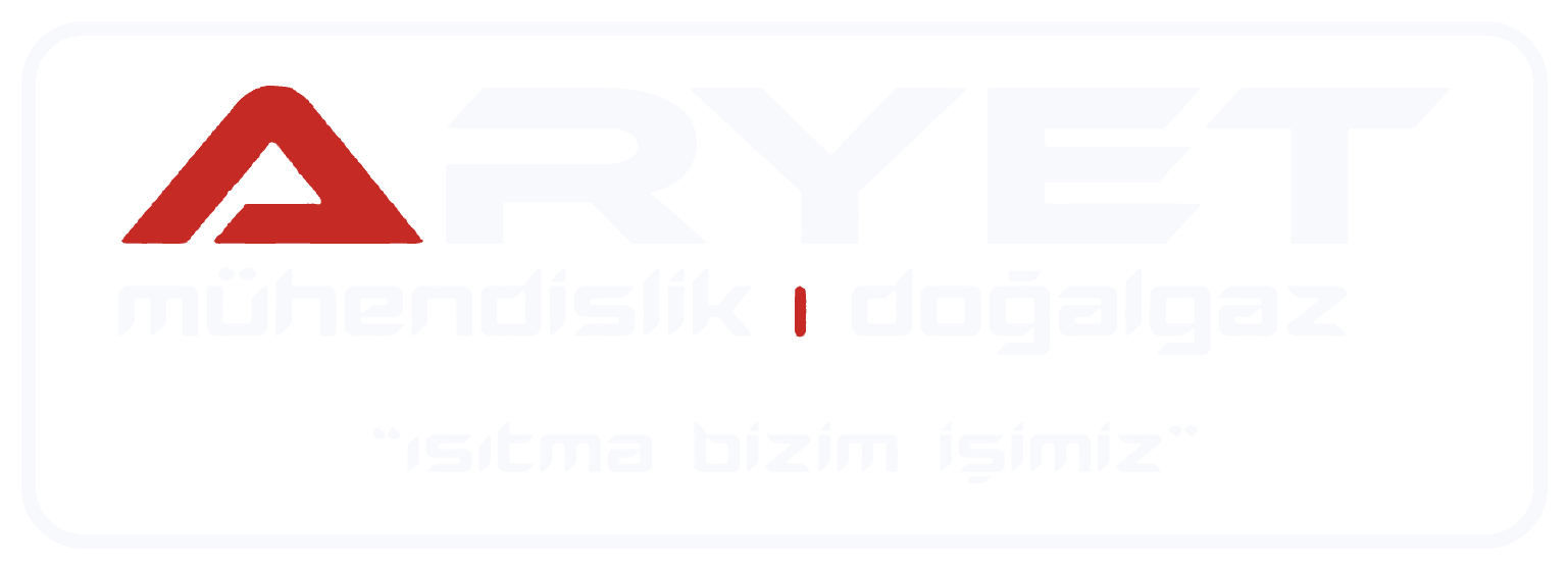 Aryet Mühendislik — ısıtma · doğalgaz